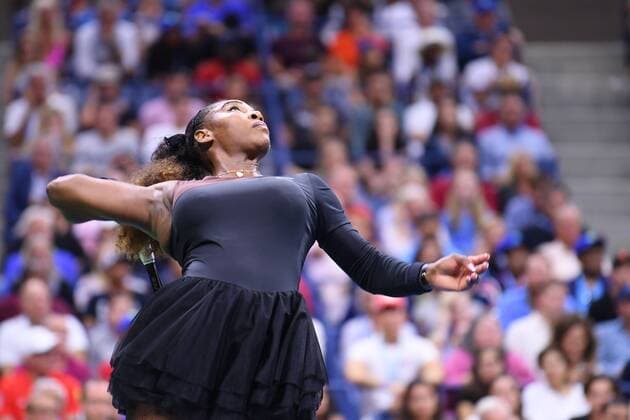 Naomi Osaka (Nap) defeated Serena Williams (USA) TENNIS : US Open 2018 - 08 09 2018 AntoineCouvercelle Panoramic 