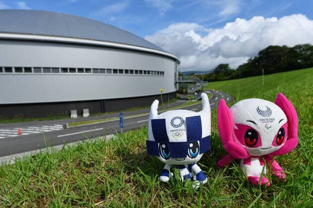 -R) General view, Miraitowa, Someity, SEPTEMBER 9, 2018 - Cycling : 87th Japan National Championships Track Race at Izu Velodrome, Shizuoka, Japan. NOxTHIRDxPARTYxSALES.  (85303780)