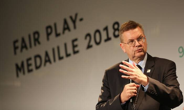 09 09 2018 xcex GER Heidelberg Season 2018 2019 DFB German Football Association Award Fritz Walter Medals DFB President Reinhard Dieter Grindel