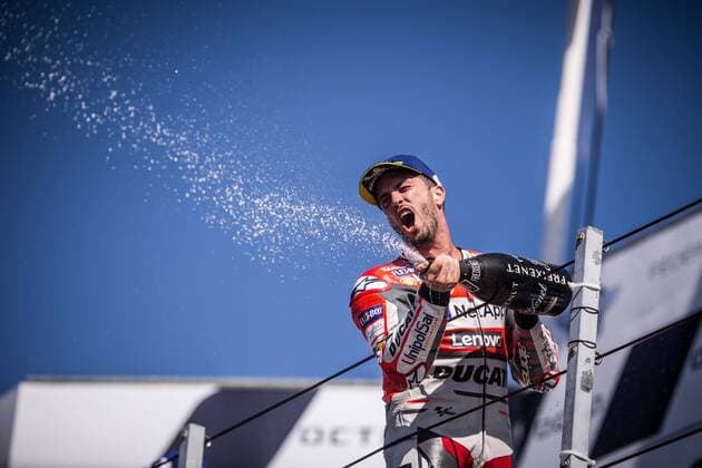 Sport Themen der Woche KW36 Sport Bilder des Tages ANDREA DOVIZIOSO - ITALIAN - DUCATI TEAM - DUCATI MOTO : Grand Prix d Italie - Saint Marin - 09 09 2018 VINCENTGUIGNET PANORAMIC 