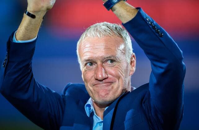 Joie de Didier Deschamps ( selectionneur - entraineur - France ) FOOTBALL : France vs Pays Bas - Ligue des Nations - Saint Denis - 09 09 2018 FedericoPestellini Panoramic 