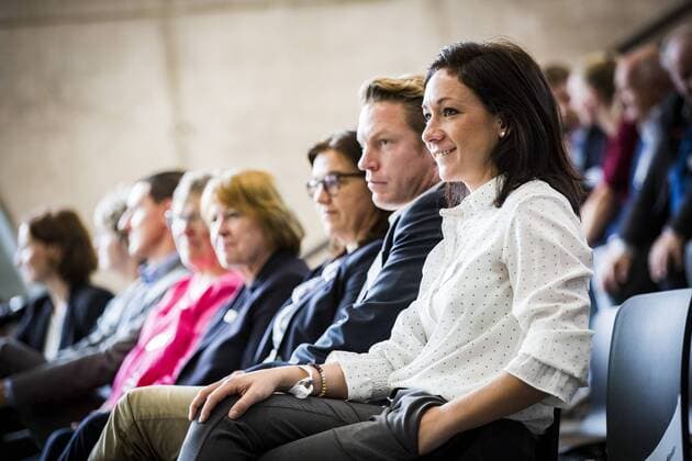GER, Saisoneröffnung Allianz Frauen-Bundesliga 10.09.2018, Deutsches Fußballmuseum, Dortmund, GER, Saisoneröffnung Allianz Frauen-Bundesliga, DFL REGULATIONS PROHIBIT ANY USE OF PHOTOGRAPHS AS IMAGE SEQUENCES AND OR QUASI-VIDEO im Bild picture shows: Nadine Kessler (UEFA-Abteilungsleiterin Frauenfussball), *** GER Season Opening Allianz Women Bundesliga 10 09 2018 German Football Museum Dortmund GER Season Opening Allianz Women Bundesliga DFL REGULATIONS PROHIBIT ANY USE OF PHOTOGRAPH AS IMAGE SEQUENCES AND OR QUASI VIDEO pic picture shows Nadine Kessler UEFA Head of Department Womens Football nordphotox xRauch nph00251