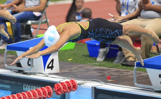 Guatemalan swimmer Sofia Cabrera competes in the women s singles swimming event during the Modern pentathlon moderner Fünfkampf World Championships, in Mexico City, Mexico, 10 September 2018. Modern Pentathlon World Championships in Mexico !ACHTUNG: NUR REDAKTIONELLE NUTZUNG!  Copyright: xMarioxGuzmanx MEX16 20180910-636722120685481138