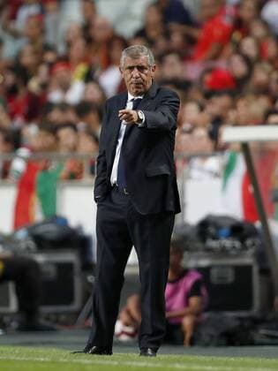 Fußball, Nations League, Portugal - Italien coach Fernando Santos of Portugal during the UEFA Nations League A group 3 qualifying match between Portugal and Italy at Estadio La Luz on September 10, 2018 in Lisbon, Portugal UEFA Nations League A group 3 2018 2019 xVIxVIxImagesx xMauricexvanxSteenxIVx 12079281