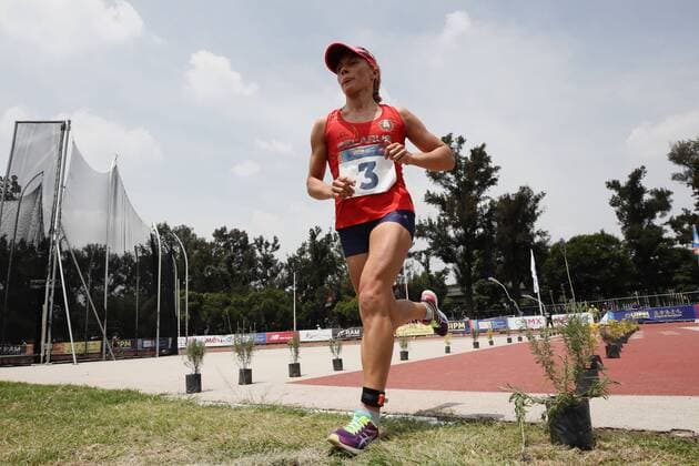 Belorussian athlete Anastasiya Prokopenko competes in the women s pistol shooting and cross country event during the Modern pentathlon moderner Fünfkampf World Championships, in Mexico City, Mexico, 10 September 2018. Modern Pentathlon World Championships in Mexico !ACHTUNG: NUR REDAKTIONELLE NUTZUNG!  Copyright: xJosexMendezx MEX25 20180910-636722155571349096