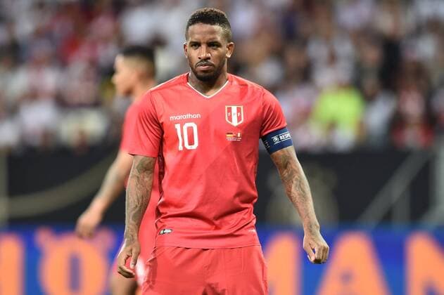 Football International match Germany Peru on 09 09 2018 in the Wirsol Rhein Neckar Arena in Sinsheim Jefferson Farfan Peru DFB regulations prohibit any use of images as image sequences or quasi video xTTx