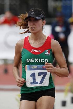 Mexican athlete Mariana Arceo competes in the women s pistol shooting and cross country event during the Modern pentathlon moderner Fünfkampf World Championships, in Mexico City, Mexico, 10 September 2018. Modern Pentathlon World Championships in Mexico !ACHTUNG: NUR REDAKTIONELLE NUTZUNG!  Copyright: xJosexMendezx MEX31 20180911-636722213939730437