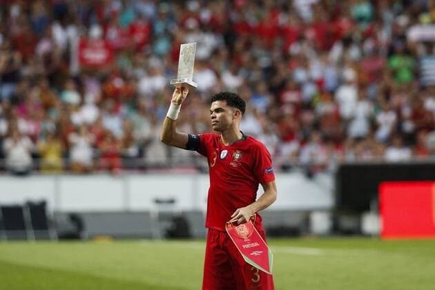Fußball, Nations League, Portugal - Italien, Pepe 100. Länderspiel September 10, 2018 - Lisbon, Portugal - Pepe of Portugal and Besiktas during the UEFA Nations League A group football match between Portugal and Italy, in Lisbon, on September 10, 2018. Portugal v Italy - UEFA Nations League A  - ZUMAn230 20180910_zaa_n230_342 Copyright: xCarlosxPalmax