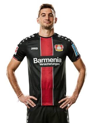 Football GER 1 BL Portrait date 2018 2019 Bayer Leverkusen Lucas Alario
