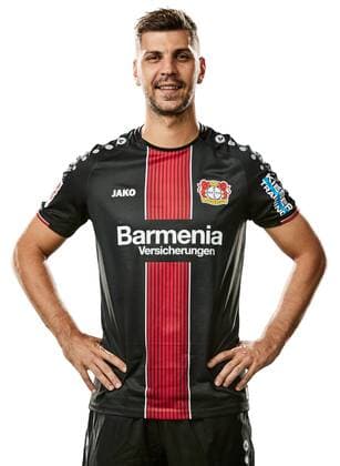 Football GER 1 BL Portrait date 2018 2019 Bayer Leverkusen Aleksandar Dragovic