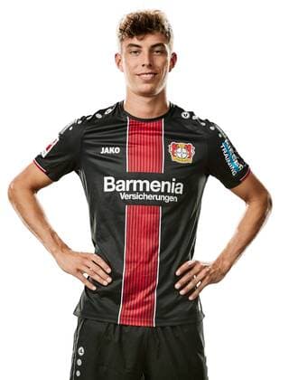 Football GER 1 BL Portrait date 2018 2019 Bayer Leverkusen Kai Havertz