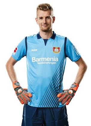 Football GER 1 BL Portrait date 2018 2019 Bayer Leverkusen Lukas Hradecky
