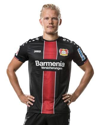 Football GER 1 BL Portrait date 2018 2019 Bayer Leverkusen Joel Pohjanpalo