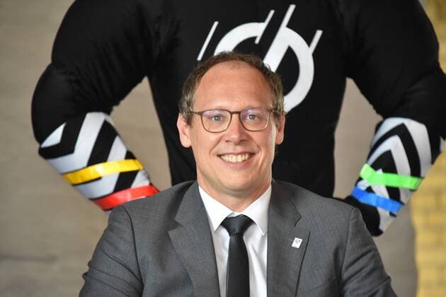 DHB CEO Mark Schober on 11 09 2018 in Cologne at the press conference on the state of preparation for the Handball World Cup 2019 which takes place in the period 10 to 27 January with 13 meetings in Cologne