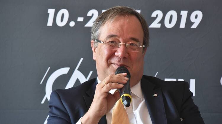 Prime Minister NRW Armin Laschet on 11.09.208 in Cologne at the press conference on the state of preparation for the Handball World Cup 2019 which takes place in the period 10 to 27 January with 13 meetings in Cologne