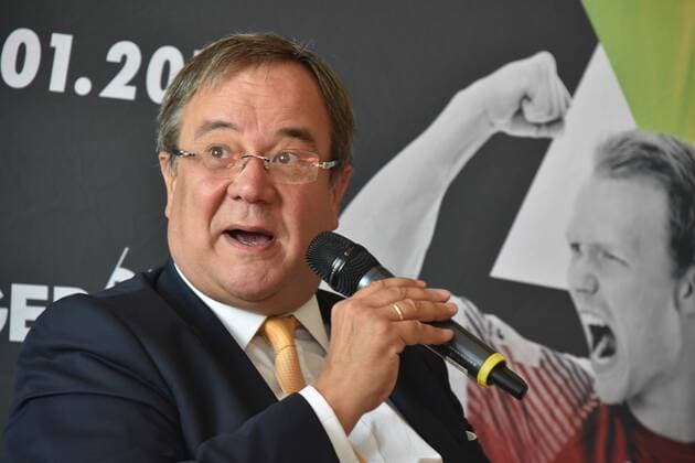 Prime Minister NRW Armin Laschet on 11.09.208 in Cologne at the press conference on the state of preparation for the Handball World Cup 2019 which takes place in the period 10 to 27 January with 13 meetings in Cologne