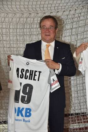 Prime Minister NRW Armin Laschet on 11.09.208 in Cologne at the press conference on the state of preparation for the Handball World Cup 2019 which takes place in the period 10 to 27 January with 13 meetings in Cologne