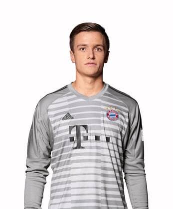FOOTBALL 1 BUNDESLIGA SEASON 2018 2019 11 09 2018 Photo opportunity FC Bayern Muenchen Goalkeeper Christian Fruechtl Muenchen