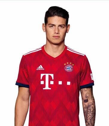 FOOTBALL 1 BUNDESLIGA SEASON 2018 2019 11 09 2018 Photo opportunity FC Bayern Muenchen James Rodriguez Muenchen