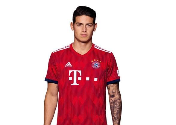 FOOTBALL 1 BUNDESLIGA SEASON 2018 2019 11 09 2018 Photo opportunity FC Bayern Muenchen James Rodriguez Muenchen