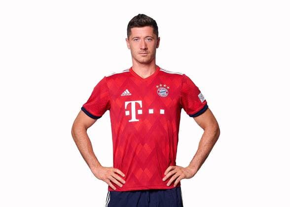 FOOTBALL 1 BUNDESLIGA SEASON 2018 2019 11 09 2018 Photo opportunity FC Bayern Muenchen Robert Lewandowski Muenchen