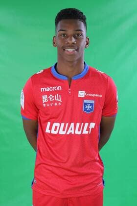 Photo officielle (Auxerre) Sonny Laiton FOOTBALL : Photo officielle Auxerre - Ligue 2 - 12 09 2018 StephanieGrossetete Panoramic 