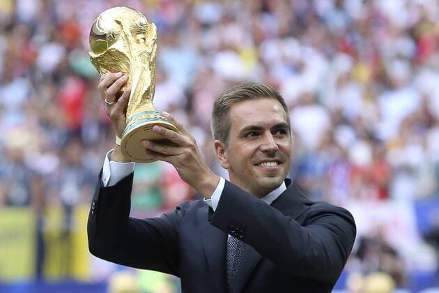 LAHM Philipp GER with the WORLD CUP ahead of the final FIFA World Cup 2018 in Russia Final France Croatia 4 2 on 15 July 2018 at the Luzhniki Stadium in Moscow