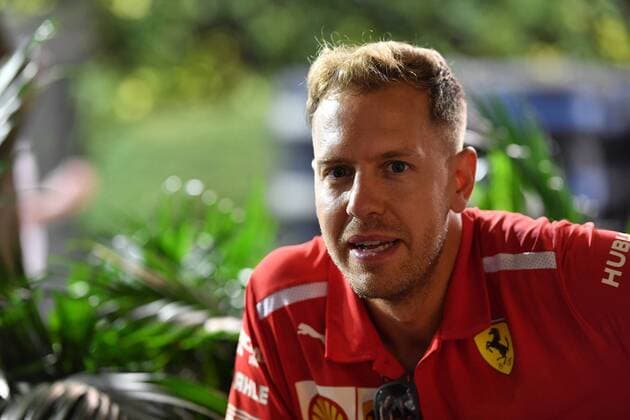 Sebastian Vettel Scuderia Ferrari formula 1 GP Singapore 13 09 2018 Photo mspb Jerry Andre Sebastian Vettel Formula 1 GP Singapore 2018