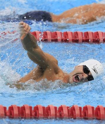 US Brendan Anderson participates in the individual men s swimming final during the World Modern pentathlon moderner Fünfkampf Championships, in Mexico City, Mexico, 13 September 2018. World Modern Pentathlon Championships in Mexico !ACHTUNG: NUR REDAKTIONELLE NUTZUNG!  Copyright: xMarioxGuzmanx MEX13 20180913-636724715334779861