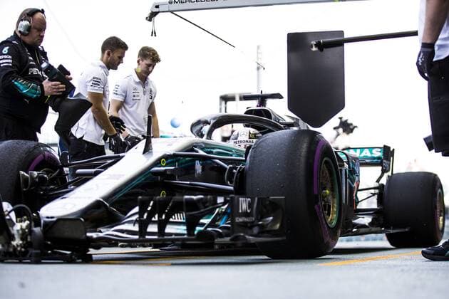 Motorsports: FIA Formula One World Championship WM Weltmeisterschaft 2018, Grand Prix of Singapore, 44 Lewis Hamilton (GBR, Mercedes AMG Petronas Motorsport), Singapore Singapore