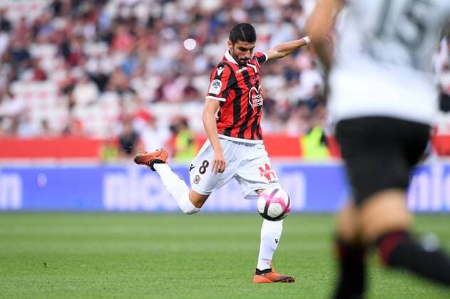 08 PIERRE LEES MELOU (NICE) FOOTBALL : Nice vs Rennes - Ligue 1 Conforama - 14 09 2018 FEP Panoramic 