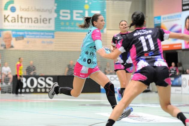 Monika Kobylinska TusSies Metzingen 8 TusSies Metzingen Women EHF Cup Round 1 14 09 2018 Photo TBaur Eibner TusSies Metzingen vs. HZRK Grude Metzingen Copyright: xEIBNER TobiasxBaurx EP_TBR