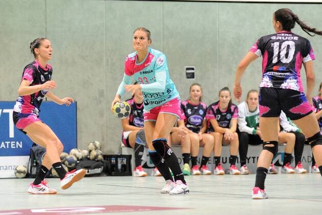 Julia Behnke TusSies Metzingen 93 TusSies Metzingen Women EHF Cup Round 1 14 09 2018 Photo TBaur Eibner TusSies Metzingen vs. HZRK Grude Metzingen Copyright: xEIBNER TobiasxBaurx EP_TBR