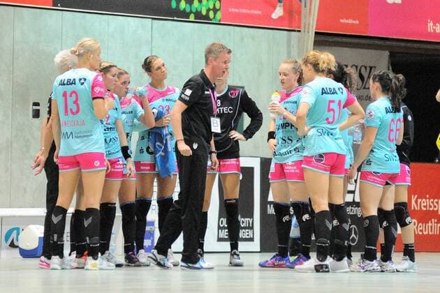 Time Out Metzingen TusSies Metzingen Women EHF Cup Round 1 14 09 2018 Photo TBaur Eibner TusSies Metzingen vs. HZRK Grude Metzingen Copyright: xEIBNER TobiasxBaurx EP_TBR
