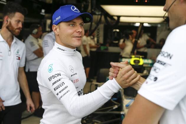 Motorsports: FIA Formula One World Championship WM Weltmeisterschaft 2018, Grand Prix of Singapore, 77 Valtteri Bottas (FIN, Mercedes AMG Petronas Motorsport), Singapore Singapore
