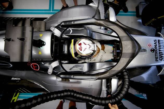 Sport Bilder des Tages Motorsports: FIA Formula One World Championship WM Weltmeisterschaft 2018, Grand Prix of Singapore, 44 Lewis Hamilton (GBR, Mercedes AMG Petronas Motorsport), Singapore Singapore