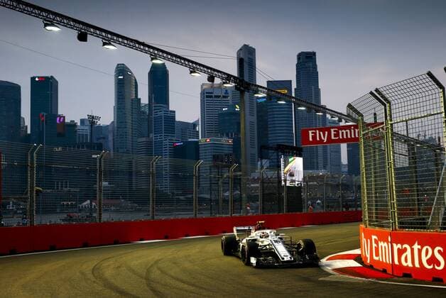 Motorsports: FIA Formula One World Championship WM Weltmeisterschaft 2018, Grand Prix of Singapore, 16 Charles Leclerc (MCO, Alfa Romeo Sauber F1 Team), Singapore Singapore