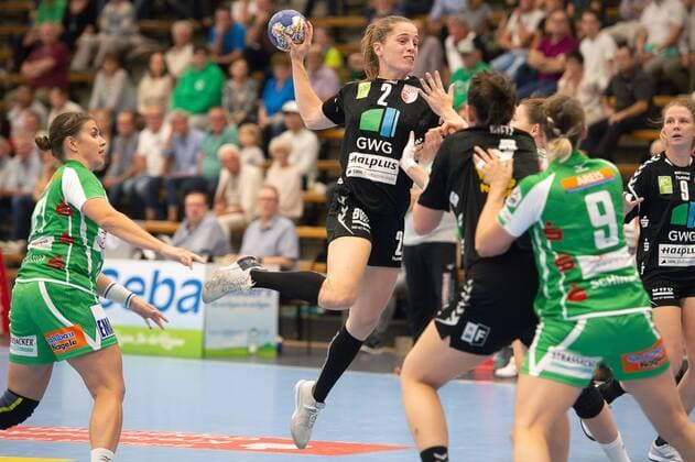 Bundesliga 15 09 2018 Frisch Auf Göppingen vs. SV Union Halle Neustadt Handball Women 1 Bundesliga 15 09 2018 Göppingen Copyright: xEIBNER Michael_Schmidtx EP_MST