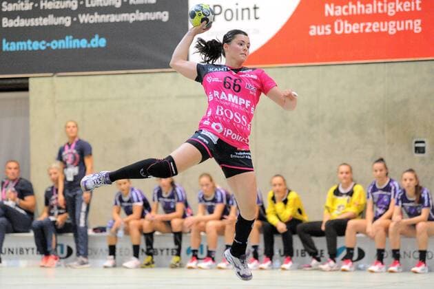 Katharina Beddies TusSies Metzingen 66 TusSies Metzingen Women EHF Cup Round 1 15 09 2018 Photo TBaur Eibner TusSies Metzingen vs. HZRK Grude Metzingen Copyright: xEIBNER TobiasxBaurx EP_TBR