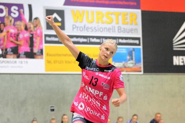 Shenia Minevskaja TusSies Metzingen 13 TusSies Metzingen Women EHF Cup Round 1 15 09 2018 Photo TBaur Eibner TusSies Metzingen vs. HZRK Grude Metzingen Copyright: xEIBNER TobiasxBaurx EP_TBR