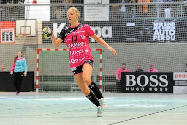 Shenia Minevskaja TusSies Metzingen 13 TusSies Metzingen Women EHF Cup Round 1 15 09 2018 Photo TBaur Eibner TusSies Metzingen vs. HZRK Grude Metzingen Copyright: xEIBNER TobiasxBaurx EP_TBR