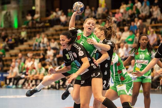 Bundesliga 15 09 2018 Frisch vs. Göppingen SV Halle Halle Neustadt Handball Women 1 Bundesliga 15 09 2018 Göppingen Copyright: xEIBNER Michael_Schmidtx EP_MST