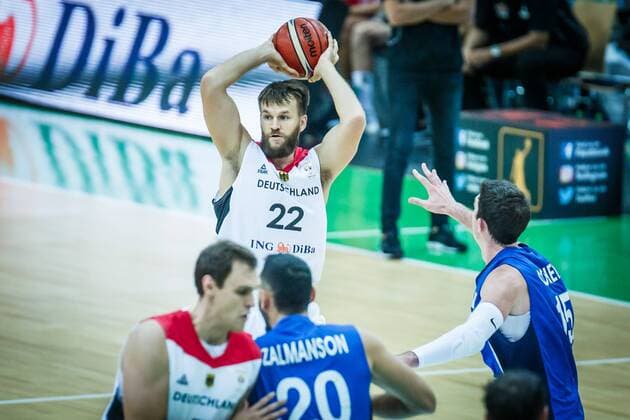 16 09 2018 xkvx Basketball WC Qualification 2017 2018 Group L Germany Israel emspor v Danilo Barthel DFL DFB REGULATIONS PROHIBIT ANY USE OF PHOTOGRAPH as IMAGE SEQUENCES and or QUASI VIDEO Leipzig
