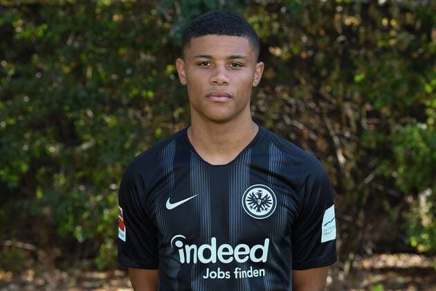 17 09 2018 xjhx Football 1 Bundesliga Eintracht Frankfurt Photo Call 2018 19 1 BL Portrait Date 2018 2019 emspor v Patrice Kabuya Eintracht Frankfurt DFL DFB REGULATIONS PROHIBIT ANY USE OF PHOTOGRAPHS as IMAGE SEQUENCES and or QUASI VIDEO Frankfurt am Main