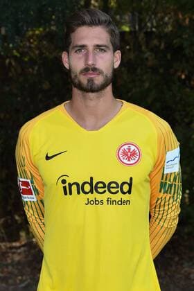 17 09 2018 xjhx Football 1 Bundesliga Eintracht Frankfurt Photo Call 2018 19 1 BL Portrait Date 2018 2019 emspor v l Kevin Trapp Eintracht Frankfurt DFL DFB REGULATIONS PROHIBIT ANY USE OF PHOTOGRAPHS as IMAGE SEQUENCES and or QUASI VIDEO Frankfurt am Main