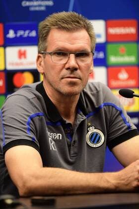 Rudy Cossey assistant coach of Club Brugge FOOTBALL : Club Bruges - Ligue des Champions - 17 09 2018 PhotoNews Panoramic 