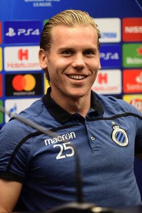 Team captain Ruud Vormer midfielder of Club Brugge FOOTBALL : Club Bruges - Ligue des Champions - 17 09 2018 PhotoNews Panoramic 