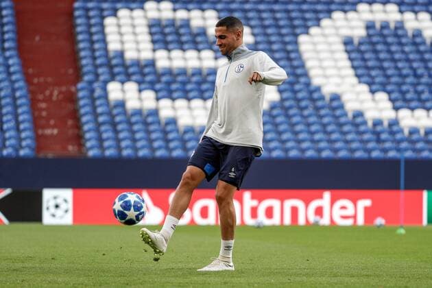 17 09 2018 Football Season 2018 2019 Champions League Final Formation FC Schalke 04 Omar Mascarell FC Schalke 04 Gelsenkirchen Veltins Arena NRW Germany