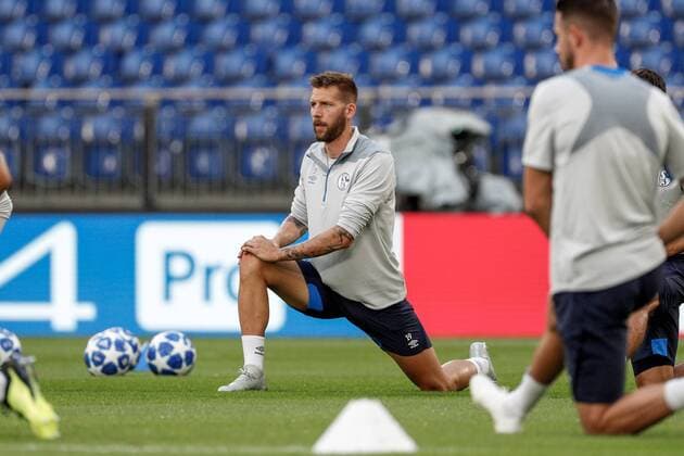 17 09 2018 Football Season 2018 2019 Champions League Final Formation FC Schalke 04 Guido BURGSTALLER FC Schalke 04 Gelsenkirchen Veltins Arena NRW Germany