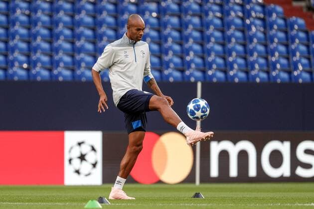 17 09 2018 Football Season 2018 2019 Champions League Final Formation FC Schalke 04 Naldo FC Schalke 04 Gelsenkirchen Veltins Arena NRW Germany